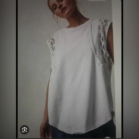 Free People Tops - NWOT Free People Table for Two Tee